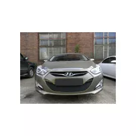 Защита радиатора Premium, чёрная Allest HYI40.PREMIUM.black Hyundai i40 2012 - 2015