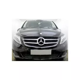 Защита радиатора Premium, чёрная Allest MBV14.PREMIUM.black Mercedes V-Class 2015-