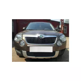 Защита радиатора Premium, чёрная Allest SKYT.PREMIUM.black Skoda Yeti 2009 - 2013