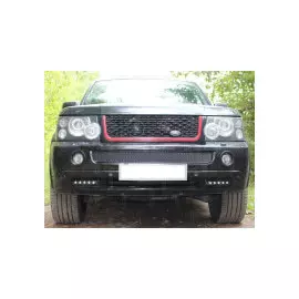 Защита радиатора Premium, чёрная, низ (3D) Allest RRSP05.PREMIUM.bot.black Land Rover Range Rover Sport 2005 - 2009