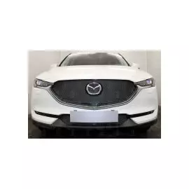 Защита радиатора Premium, чёрная, низ Allest MCX5.17.PREMIUM.bot.black Mazda CX-5 2017-