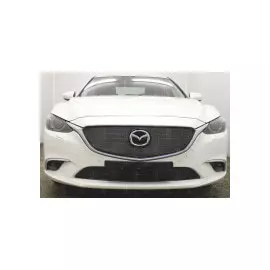 Защита радиатора Premium, чёрная, низ Allest MZ6.15.PREMIUM.bot.black Mazda 6 2015-