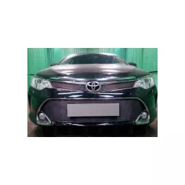 Защита радиатора Premium, чёрная, низ Allest TCAMXV55.PREMIUM.bot.black Toyota Camry 2014 - 2017