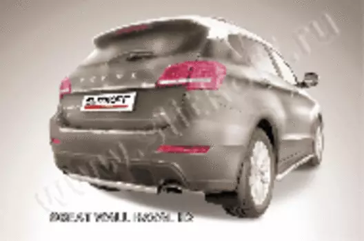 Защита заднего бампера d57 "скоба" для Haval H2 (Хавал Н2) 2014-2019