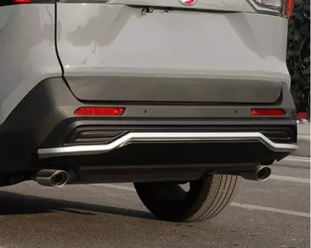 Защита заднего бампера Rongfang Toyota RAV4 2019-