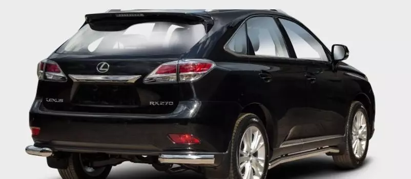 Защита заднего бампера (угловая) Seko 611600 для LEXUS RX ( 2015 - по н. в. )