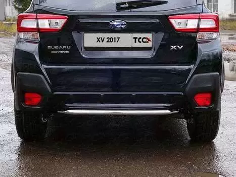 Защита задняя 42,4 мм Компания ТСС SUBXV17-24 Subaru XV 2017-