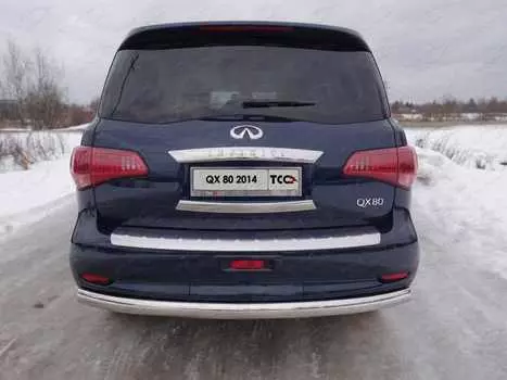 Защита задняя (центральная) TCC INFQX8014-09 Infiniti QX 80 2018