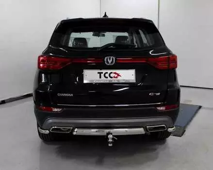 Защита задняя (овальная) TCC CHANCS7520-32 Changan CS75 2020