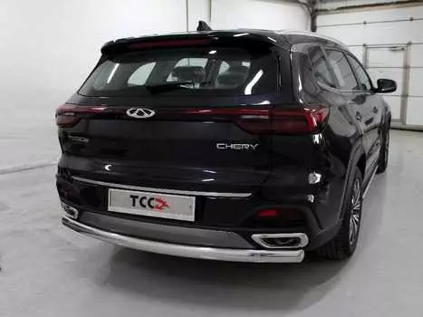 Защита задняя (овальная) TCC CHERTIG820-34 Chery Tiggo 8 2020