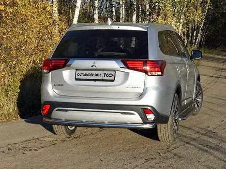 Защита задняя TCC MITOUT18-33 Mitsubishi Outlander 2018-