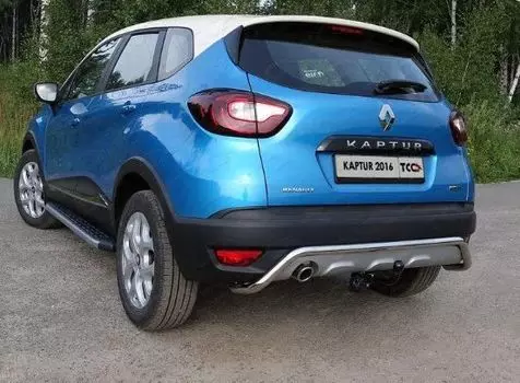 Защита задняя TCC RENKAP16-30 Renault Kaptur 2016-