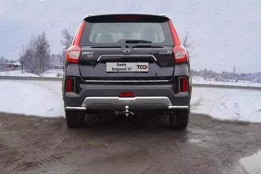 Защита задняя (уголки) TCC GEELEMGX718-23 Geely Emgrand 2018-