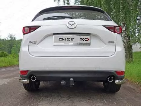Защита задняя (уголки) TCC MAZCX517-40 Mazda CX-5 2017-