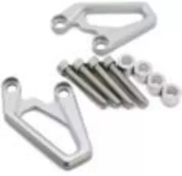 Защитная крышка переднего суппорта (алюминий, серебристый) Savage SAVAGE-0180-02 для BMW F800GS 2013-2017