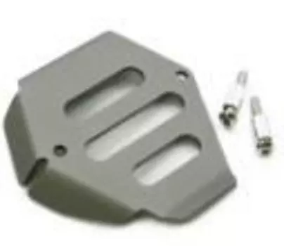 Защитная крышка выпускного клапана (алюминиевый сплав, серый) Savage SAVAGE-0233-01 для BMW R1200GS 2008-2012