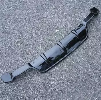 Защитная накладка на задний бампер (черная) Kust KST00174 для BMW X3 2017-