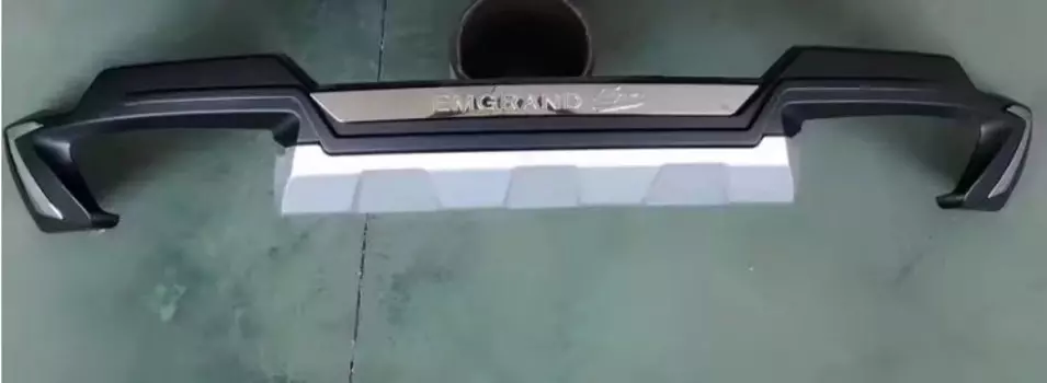 Защитная накладка на задний бампер для Geely Emgrand GS (2019, 2020, 2021)
