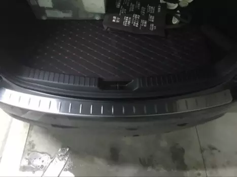 Защитная накладка на задний бампер OPTIMAL for Club для Mazda CX-5 2017 -