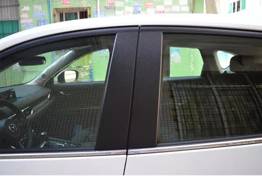 Защитная пленка на стойку дверей для Mazda CX-5 2017 -