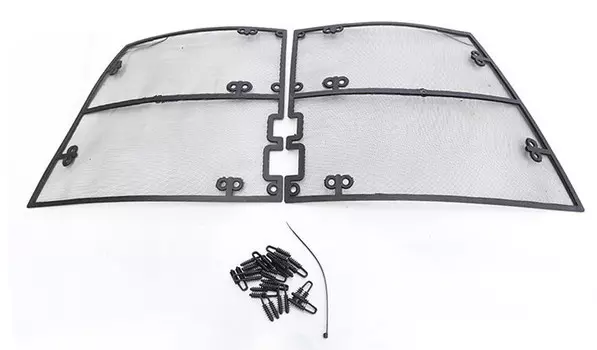 Защитная сетка радиатора с креплением для Haval H9 2018 +