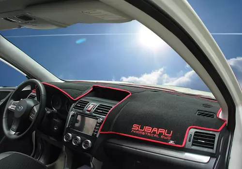 Защитная солнцеотражающая накидка на торпеду для Subaru XV (2011 - 2017)