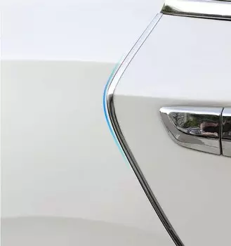 Защитное обрамление(антицарапина) дверей Skoda Kodiaq 2017-