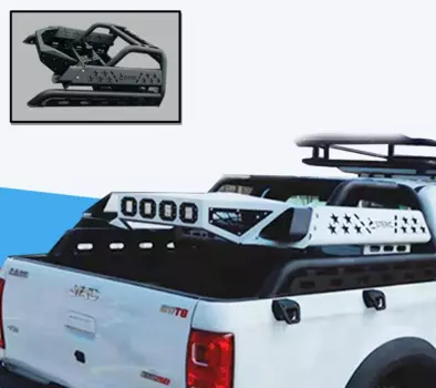 Защитные дуги в кузов с багажником VVT для JAC T6 2019 -