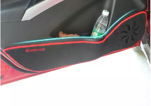 Защитные накидки на двери для Suzuki SX4 (2014 - 2016)