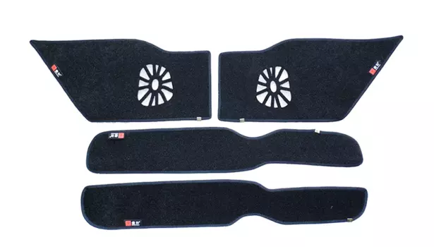 Защитные накидки на внутреннюю поверхность дверей для Mitsubishi Pajero Sport (2008 - 2016)