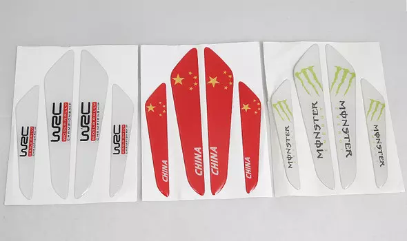 Защитные накладки на кромки дверей для Honda CRV 2017 -