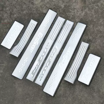 Защитные накладки на пороги, внешние и внутренние OPTIMAL для Ford Ecosport