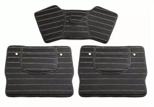 Защитные накладки, на сидение и подлокотник, черные You Qiang QNG00239 для Hyundai Sonata (8G) DN8 2020-