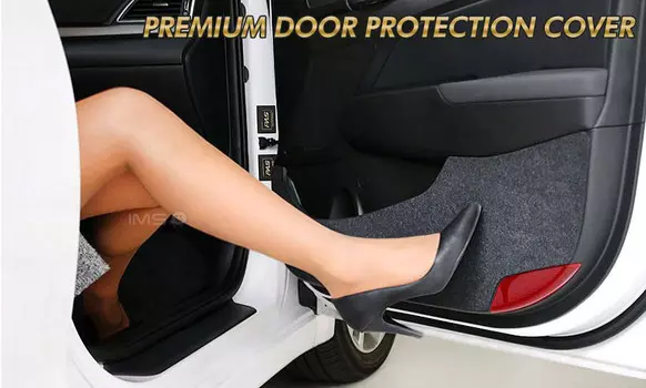 Защитные наклейки на двери (разный стиль) для Hyundai Elantra 2019 -