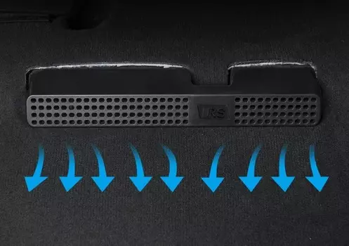 Защитные решетки на задние воздуховоды для AUDI Q5 2016 -