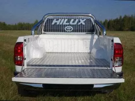 Защитный алюминиевый вкладыш в кузов автомобиля TCC TOYHILUX15-18 Toyota Hilux 2018-