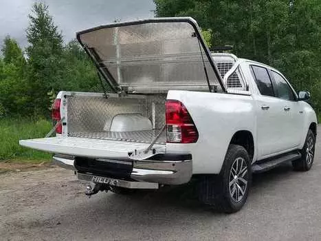 Защитный алюминиевый вкладыш в кузов автомобиля TCC TOYHILUX15-22 Toyota Hilux 2018-