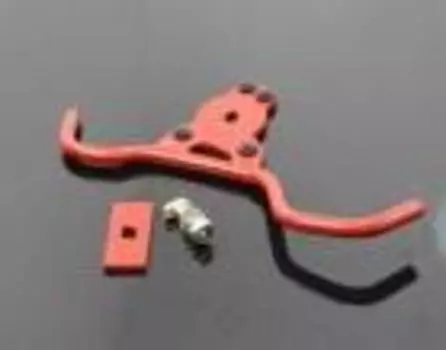 Защитный кожух рычага подвески (сталь, красный) Savage SAVAGE-0283-04 для BMW HP2-Enduro