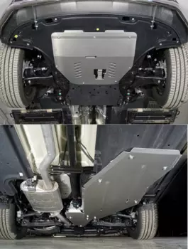 Защиты комплект (алюминий, 4мм) TCC ZKTCC00455К Kia Sorento 2020-