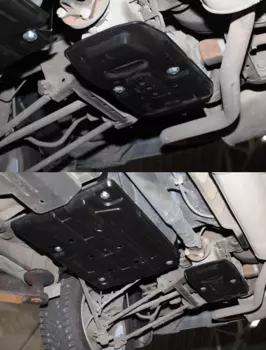 Защиты редуктора и бензобака поликарбонат Renault для Renault ARKANA (Рено Аркана)