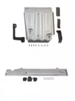 Защиты топливного бака и топливных трубок алюминиевые для для Renault ARKANA (Рено Аркана)