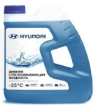 Зимняя стеклоомывающая жидкость HYUNDAI (-25), 3.78 л.