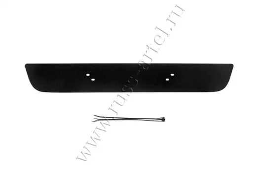 Зимняя заглушка решётки переднего бампера Русская Артель Nissan Pathfinder 2011-2013