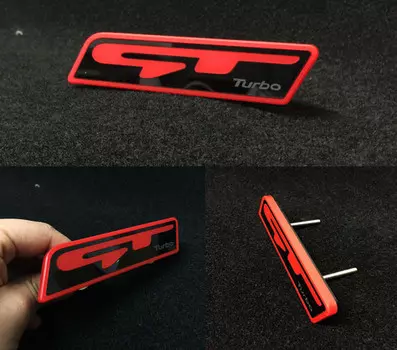 Значок "GT Turbo" для KIA Stinger 2018 -