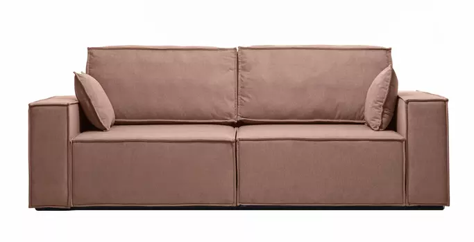 Диван Perrino Джеймс (Triniti cacao, 140x200, пружинный, с ящиком)