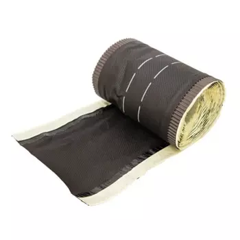 Аэроэлемент конька 230х5000 мм Optima коричневый