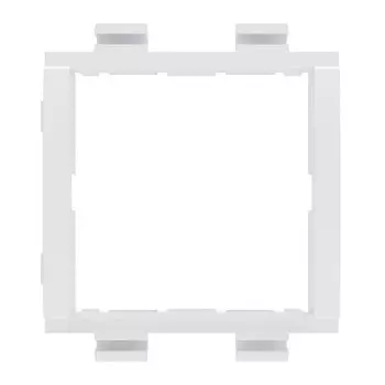 Адаптер для рамки для кабель-канала DKC Brava белый 2 модуля (F0000MDIY)