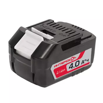 Аккумулятор Интерскол АПИ-4/18 18В 4Ач Li-Ion (2400.021)