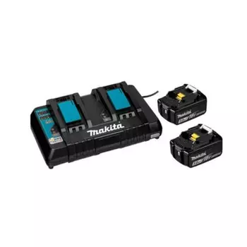 Аккумулятор Makita LXT 191L75-3 18В 5Ач Li-Ion 18В с зарядным устройством в комплекте (2 шт.)