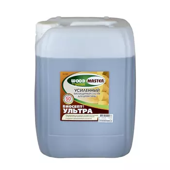 Антисептик Woodmaster Биосепт-Ультра для дерева биозащитный 20 кг фисташковый